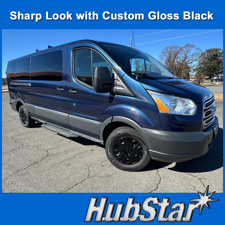 NEW Hubcap for Ford Transit 150, 250, 350 - 2015-2024 - 16-in, Gloss Black, 1 pc - Image 4 of 4