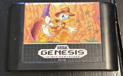 QuackShot Donald Duck Sega Genesis Authentic 16 Bit Disney Cartridge ONLY