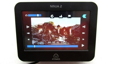 4.3'' Atomos Ninja 2 HDMI Monitor Recorder, A/C Adapter,HDD Caddy & USB TESTED