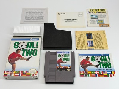 GOAL! TWO (Nintendo Nes) Complete & Authentic