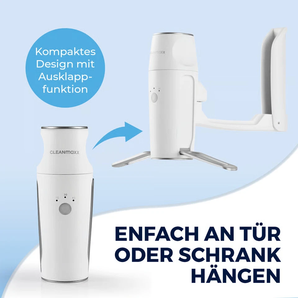 Lufttrockner Wäsche Trockner Hemden Blusen Bügler Bügelautomat kompakt Reisen - Bild 4 von 4