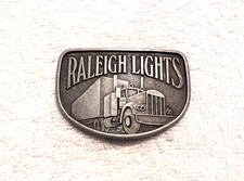CLASSIC BELT BUCKLE RALEIGH LIGHTS SEMI TRUCK LONG HAUL SMOKES 18 WHEELER BB13