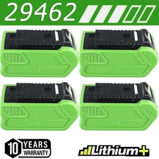 1-4PACK 40V For Greenworks G-MAX Lithium Battery 29472 29462 29252 20202 40 Volt