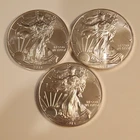 American Silver Eagle Coins, Lot of 3 - 2015 1oz .999 Fine Silver, 3oz of Silver