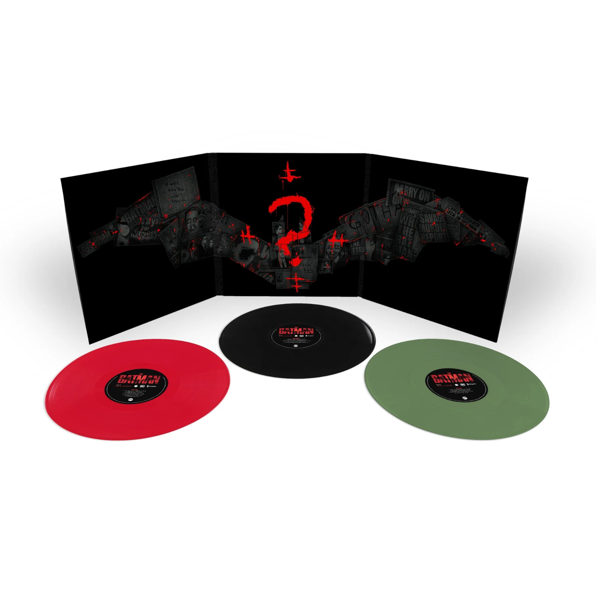 The Batman Original Motion Picture Vinyl Soundtrack 3xLP Solid