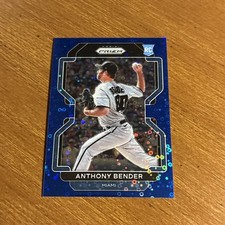 Anthony Bender 2022 Panini Prizm Blue Donut Circles Prizm SN #/199