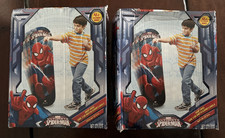 Spiderman Inflatable Bop Bag Boxing Kids Punching Bag 42" Marvel LOT of 2