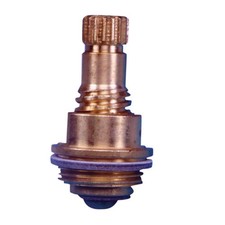 US Hardware P-043C Brass Hot/Cold Water Faucet Stem for 8 in. Bath Diverters