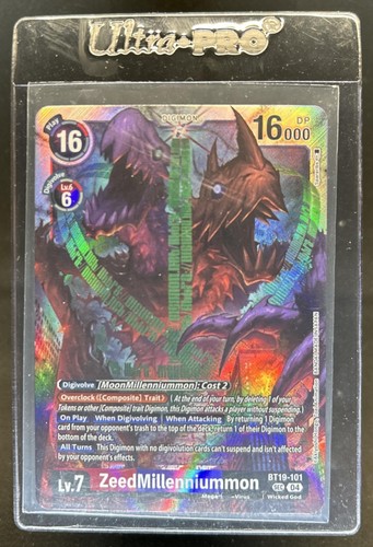 Digimon Card Game ZeedMillenniummon Special Booster 2.0 SP #BT19-101