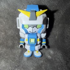 *WHITE MECHA ROBOT*RYAN'S WORLD*Rare figurine 3" (série 3) Bonkers Toys