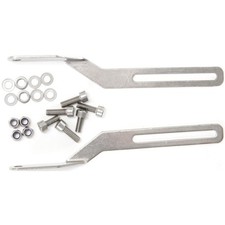 Pletscher Gepäckträger Befestigung Rahmenöse Für Athlete+Master 165Mm Silber Neu