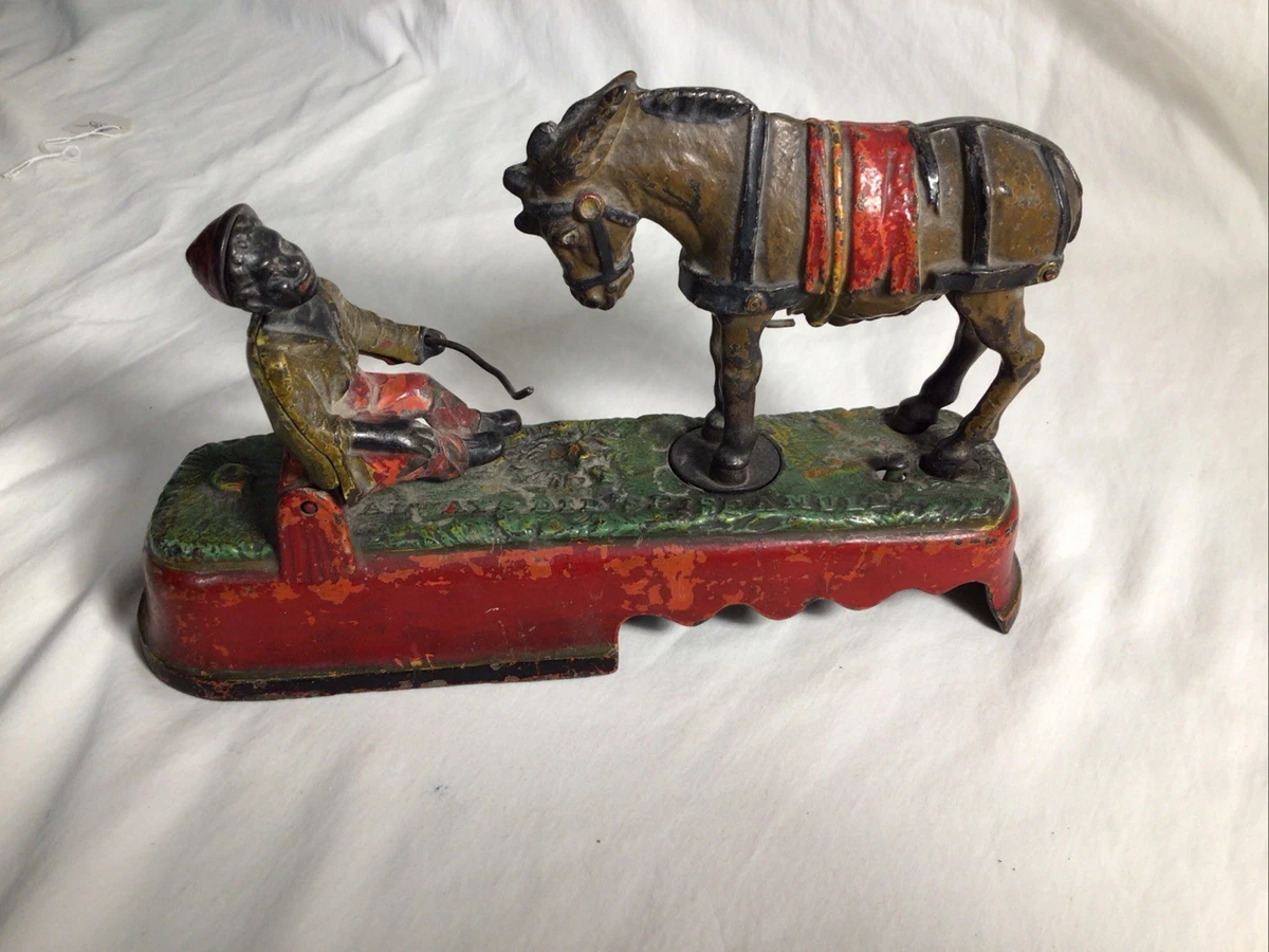 Cast Iron Mechanical Bank for sale | eBay