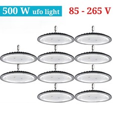 10 Pack 500W UFO LED High Bay Light Commercial Industrial Factory Warehouse Shop
