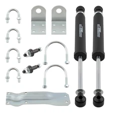 maXpeedingrods Dual Steering Stabilizer W/ Hardware For Dodge Ram 1500 4WD 94-99