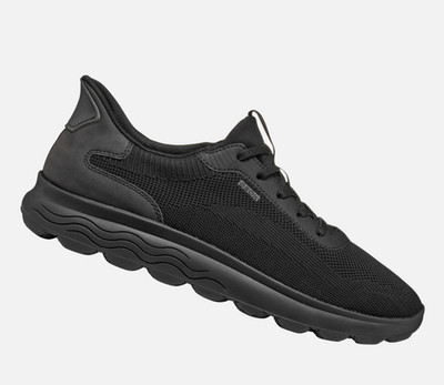 Schuhe Sneaker Geox U Spherica Plus A schwarz