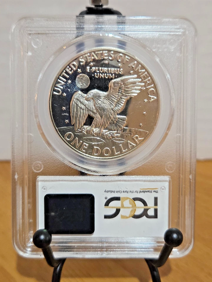 1971-S Ike Eisenhower Silver Dollar DDO FS-106 PCGS PR67DCAM #30883811 - Image 2 of 2