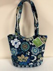 Vera Bradley NWT Mod Floral Blue Bucket Tote Purse/bag Retired/Vintage