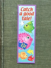 Fish Fishing Bookmark Paper 6" Catch Seas Illustrated Trend (2001)