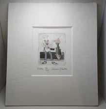 At YOUR Service FISKO Hand Painted 83/125 Artist GRAHAM CLARKE Published 2009