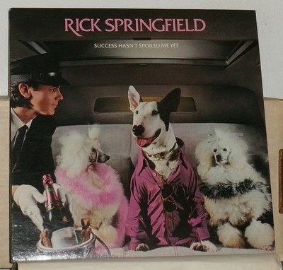 Rick Springfield - Success Hasn't Spoiled Me Yet - 1982 Vinyl LP Record Album