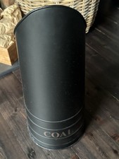 Skuttle Metal Ash Bucket Fireside Storage Coal Bin
