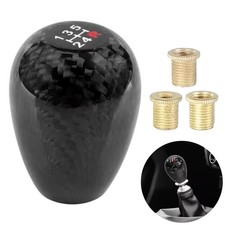 Universal 5 Gang Schaltknauf aus Kohlefaser Schaltknauf für manuelle Übertragung