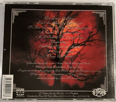 Vinterland ‎– Welcome My Last Chapter CD 1996 No Fashion Records