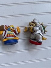 Nintendo Kirby Series "King Dedede" Amiibo And Mario Odyssey Wedding Bowser