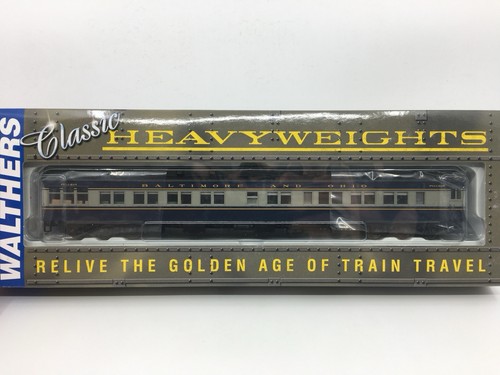 HO Walthers 932-10460 Baltimore y Ohio Solarium de peso pesado observación B&O | Zustand: Used