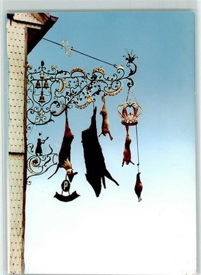 40024764 - 6942 Moerlenbach fox, rabbit wild boar hanging in the air