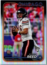 2024 Topps Chrome Football Refractor #249 Austin Reed Rookie RC