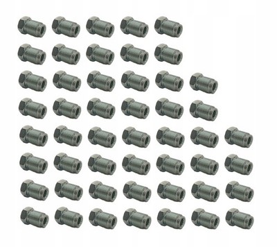 50x Starres Bremsschlauchende M10x1 (KPS-2SF Schlüssel 10)