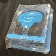 Logitech H390 USB Computer Headset with Noise-Canceling Microphone NEW IN BOX