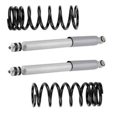 2x Rear Shocks Coil Spring For Land Rover Discovery 1 Range Rover Classic 87-95