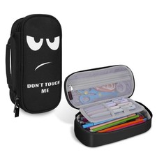 FINPAC Pencil Case, Large Capacity Multi-Use Pencil Case Box Organizer for Cl...