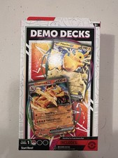Pokemon Demo Decks Pikachu ex & Charizard ex Factory Sealed 2024 Level 1
