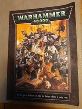 Gamesworkshop Warhammer 40000 Core Rulebook 2nd Edition 1998 ISBN 1-84154-000-5