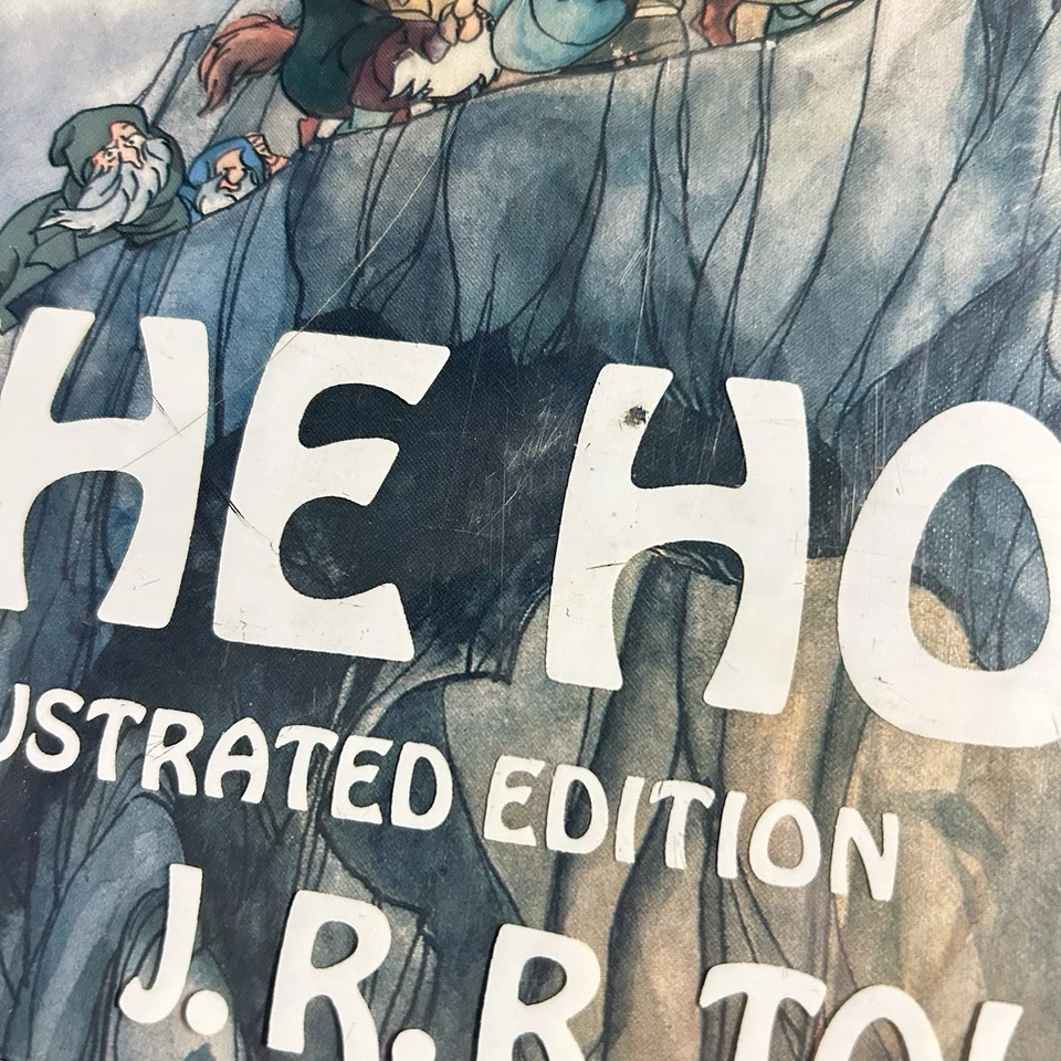The Hobbit: An Illustrated Edition JRR Tolkien 1977 Abrams w/Slip Cover - Image 4 of 4