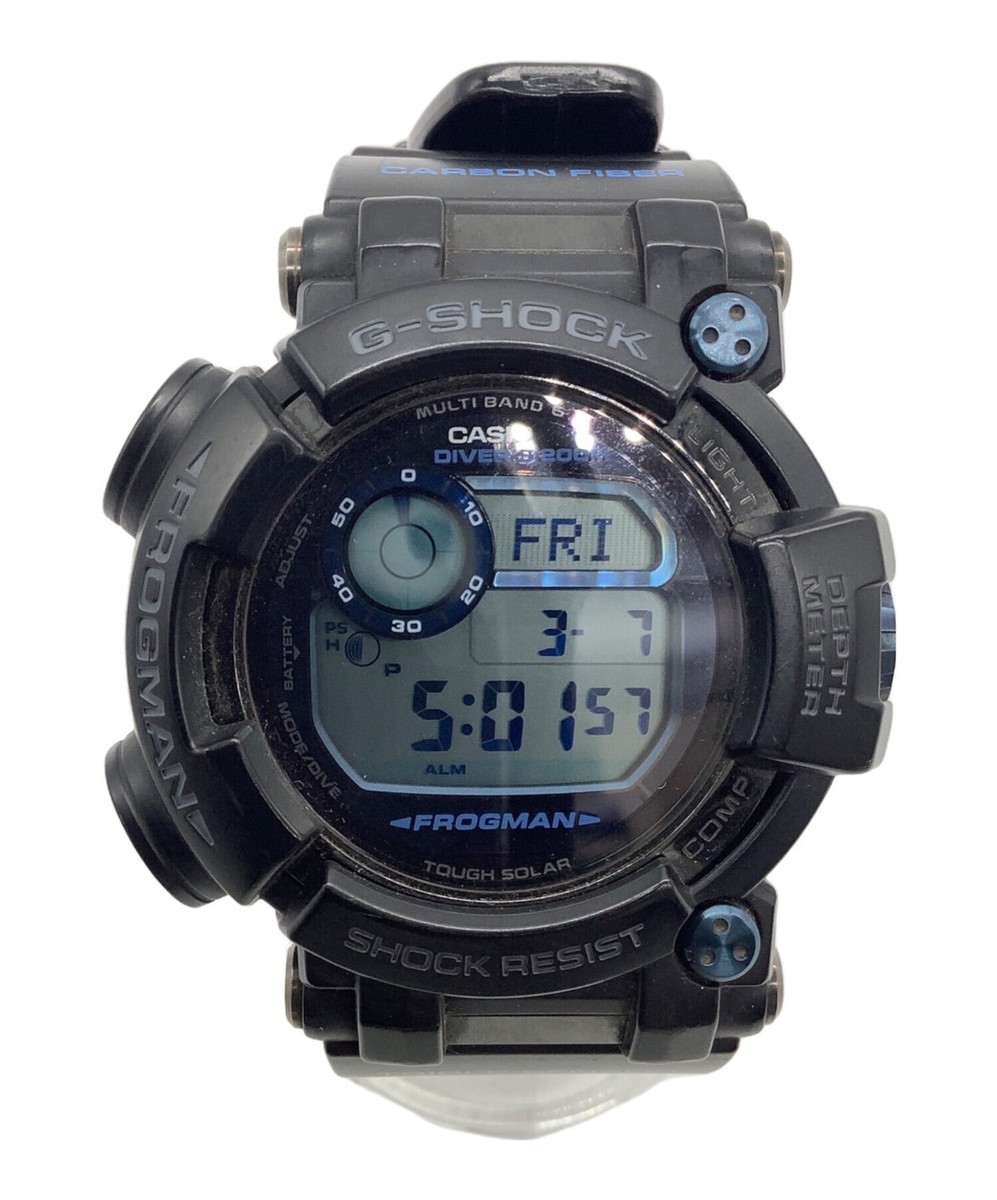 Auth CASIO G-SHOCK GWF-D1000B-1JF Blue Master of G FROGMAN 6 Men's