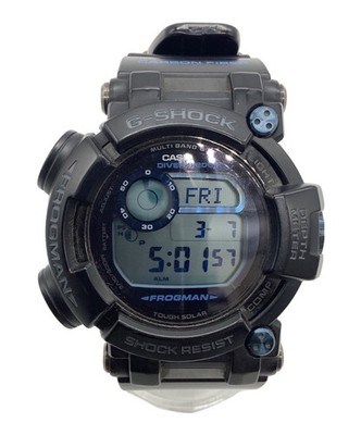 Auth CASIO G-SHOCK GWF-D1000B-1JF Blue Master of G FROGMAN 6 Men's