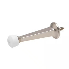 5-Pack Satin Nickel Solid Door Stop