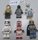 Lego Star Wars Lot of 6 Minifigures Clone and Rebel Figures - MINIFIG - LOT# 224