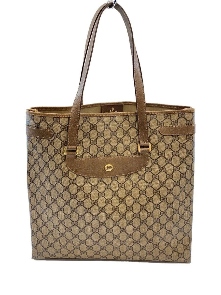 Sac fourre tout GUCCI marron motif total 39.02.061 Occasion