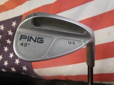 PING MB / 48* Golf Wedge Gap/PW Green Dot Stiff Steel New Ping Grip VERY GOOD