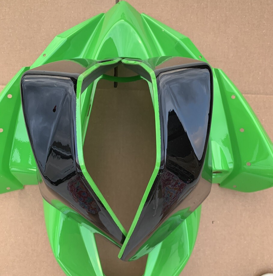 Plastic Body Fender 125cc IceBear R12 Racing Type ATV PAINTED