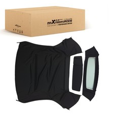 Deluxe Convertible Top For Ford Mustang 94-04 Black With Glass Window Deluxe Convertible Top For Ford Mustang 94-04 Black With Glass Window