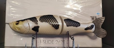 Megabass I-Slide 262T rare JDM collector's item #14WHITE TIGER CARP