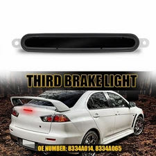 For Mitsubishi 2008-2016 Lancer Third 3rd Light Brake Tail LED Lamp Smoke Lens X