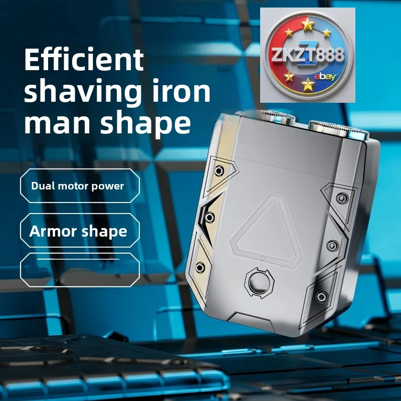 Barbeador elétrico ZKZTDS07-Magnético Levitação TPC carregamento rápido - Imagem 3 de 4