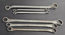 Vintage Blue Point Tools X Xd Double Box 12 Pt Wrench Set Of 6 Usa